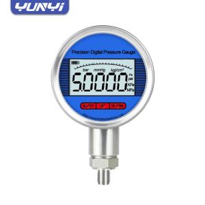 Yunyi High Precision 0.2/0.5% Stainless Steel Digital Pressure Gauge