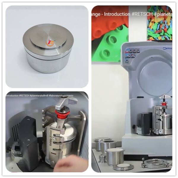 retsch planetary ball mill PM 100 tungsten carbide grinding cups