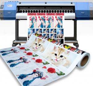 Buy cheap 30-50 GSM Sublimation Transfer Paper For High Speed T-Shirt Printing product
