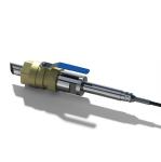 ST505 Stationary Ultrasonic Flowmeter with Insertion Transducer High Accuracy
