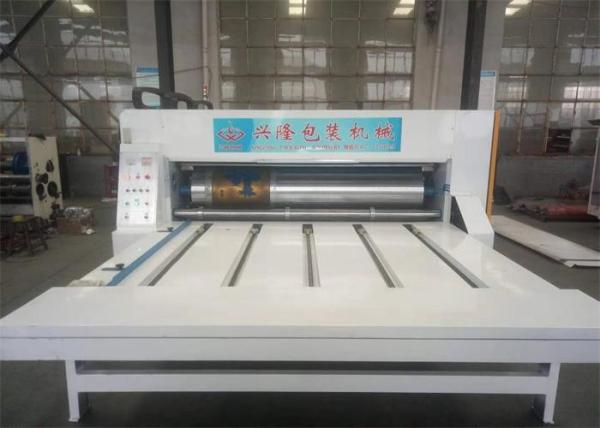 Quality Chain feeder Carton Flexo Printing Slotting Carton Box Making Machine for sale