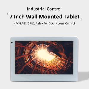 Buy cheap Android Rooted Wall Installed 7 Inch HMI Control Touch Panel Support Ethernet POE DC In Power product