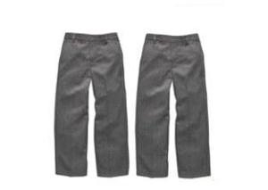 Popular Long Male Stretch Uniform Pants Mult Sizes Inclined Pockets With Thick Edges