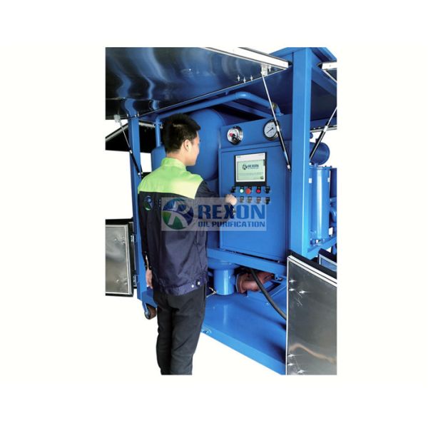 Weather Proof Type High Vacuum Dehydration Insulating Oil Purifier Machine 9000LPH