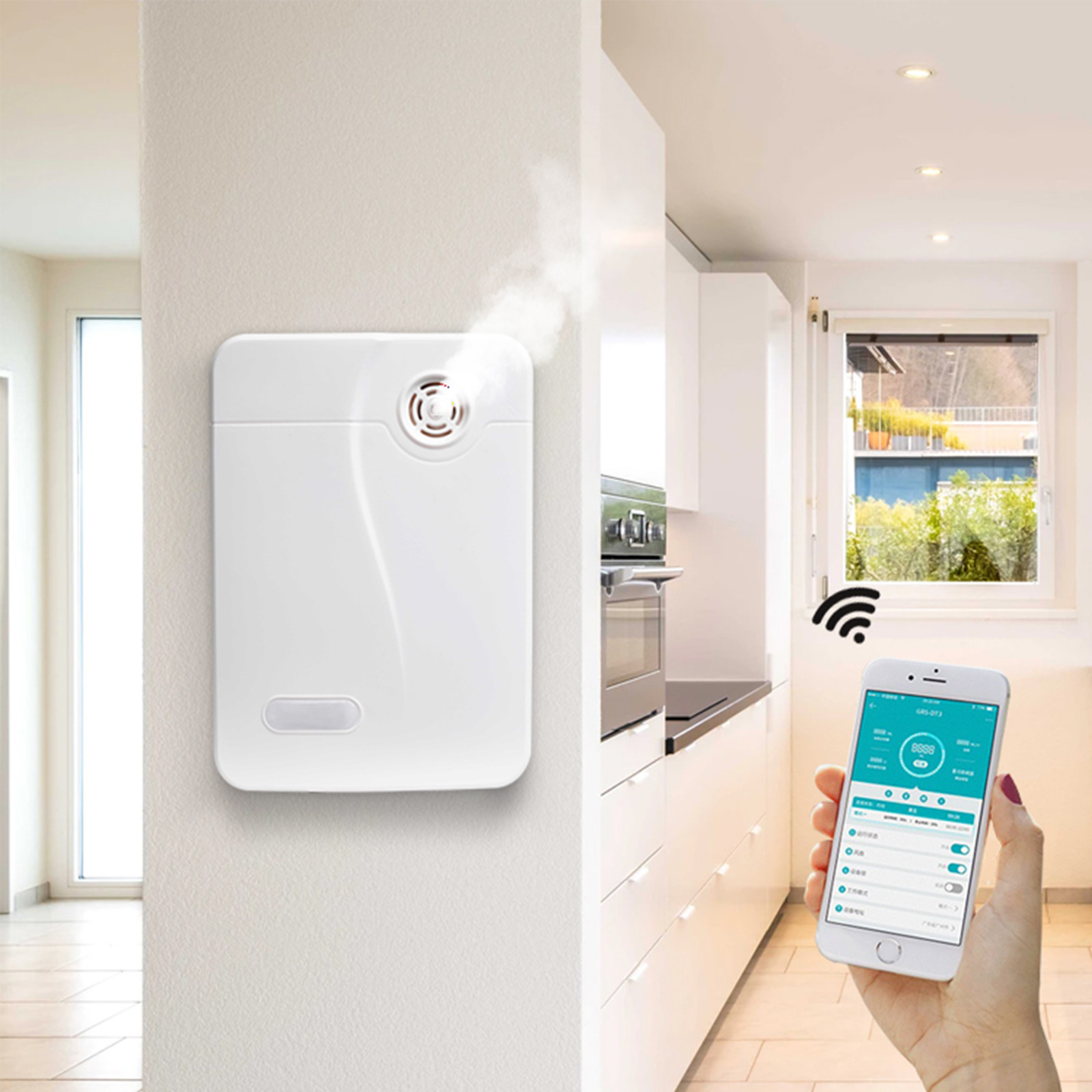 Plastic Aroma Diffuser Machines for Commercial in Coverage Area Up To 300 Square Feet Construction