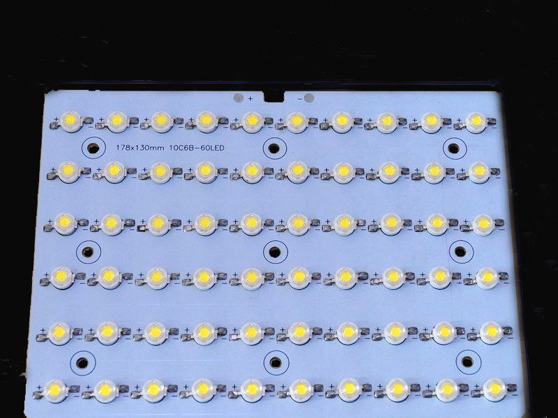 60W LED Road Lamp Replacement Led Light Module With 150lm Bridgelux Chips