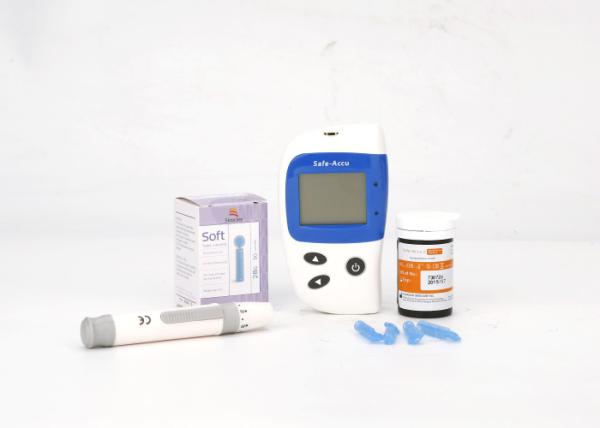 Quality Safe Accu2  Blood Glucose Meter Fad-gdh Enzyme For Home 10s Test Time for sale