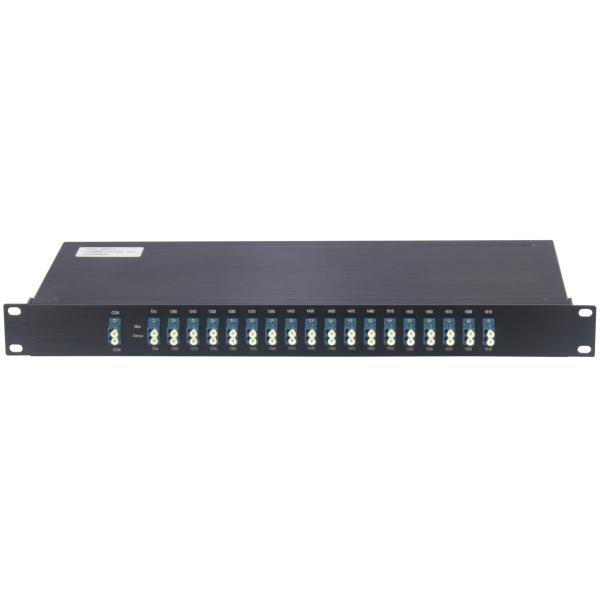 Quality 1U 19 Inch CWDM Mux 4CH 8CH 16CH 18CH WDM Mux Demux For OTN System for sale