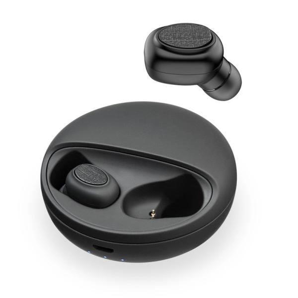 Quality T5 TWS Smalllest Mono Bluetooth Headphone 300mAh Charger Case CE ROHS Approval for sale