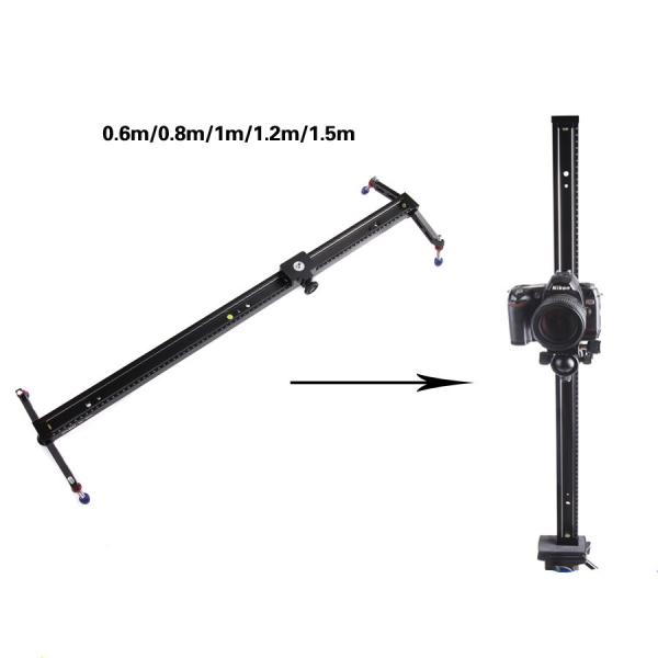 Quality Professional Camera Track dslr slider Video Stabilization System 48'' for 5D II III D90 for sale