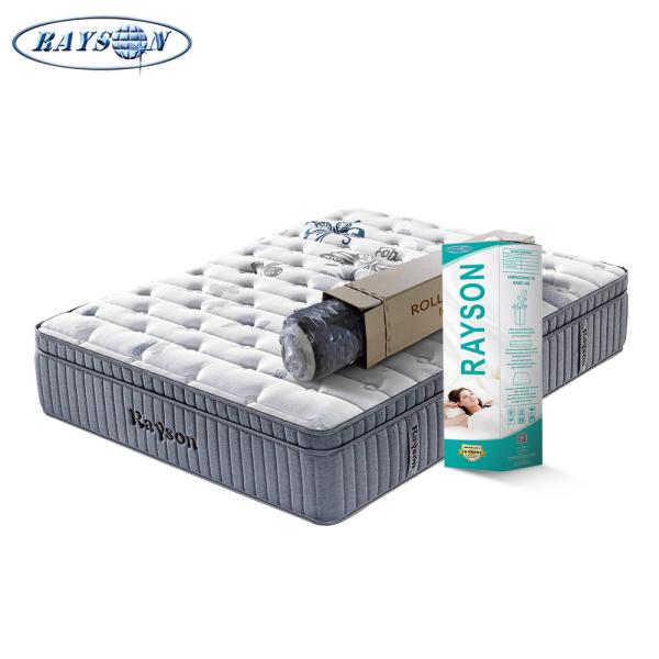 Quality Europe Top Queen Size 5 Star Hotel Pocket Coil Spring Mattress Customized for sale