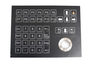 Buy cheap Omron Switch Industrial Membrane Keypad IP67 800DPI Dynamic Optical Trackball product
