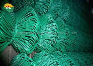 1.2m 10mtr Chain Link Wire Fence Green PVC Coated Anti Rust Protection