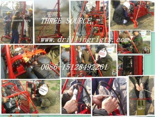 Quality Assemble TSP-40 man portable drilling rig in Pakistan for sale