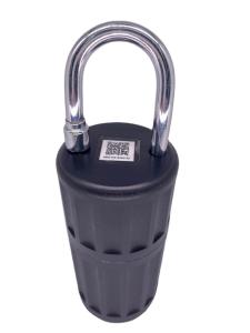 NFC QR Code GPS Tracking Padlock Cuttting Edge Bluetooth Dual Platform