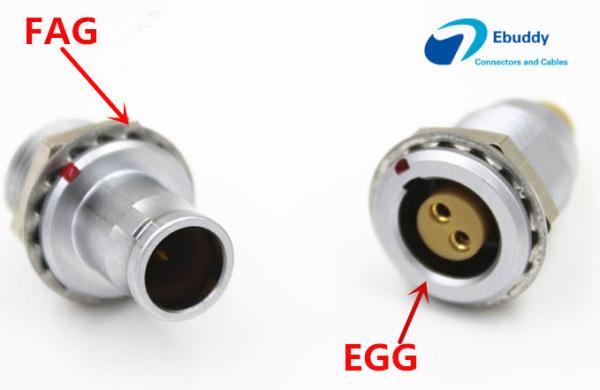 Quality 14 Pin Push Pull Circular Connector , Lemo Alternative Male Plug Connector FAG.1B.314 for sale