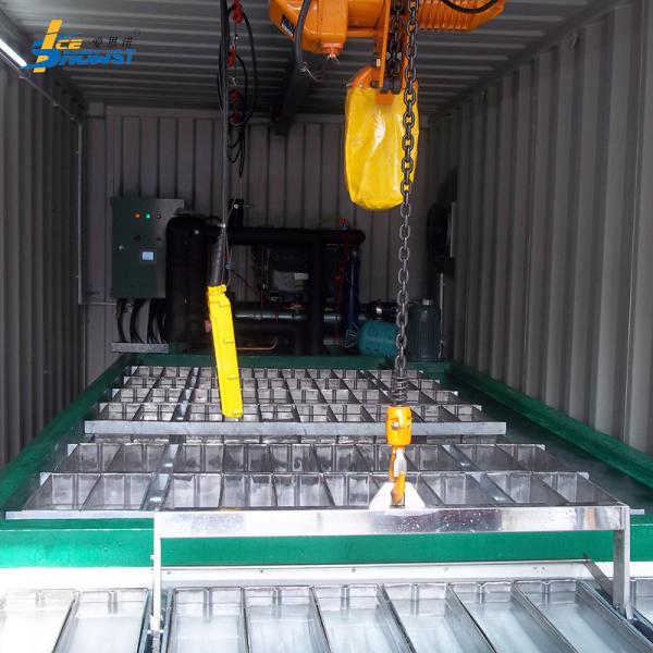 Quality Automatic Containerized Block Ice Machine 5Ton for sale