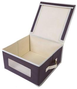 Buy cheap Rectangle Stackable 21H Cloth Storage Bins product