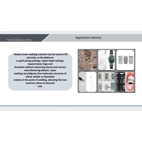 High Power 200W Handheld Fiber Laser Desktop Mini Portable Gold Welding Machine