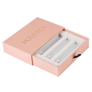 Buy cheap Moisture Proof Custom Lip Gloss Packaging Sliding Drawer Environmental Friendly product