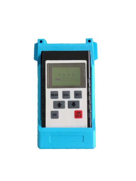 Eddy Current Electrical Conductivity Meter LCD With Temperature Coefficient 2%/