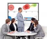 65 Inch 350cd/M2 Whiteboard Interactive Panels In Classroom With Camera