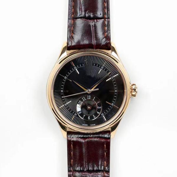 Quality 20mm Strap Width Leather Strap Wristwatches 3 ATM Water Resistance for sale
