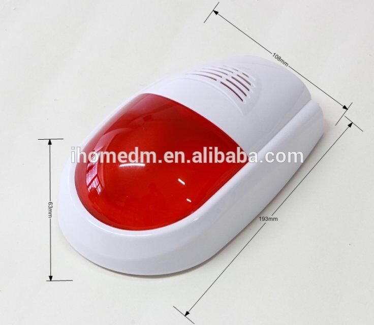 wireless alarm system call button pager and light sound device
