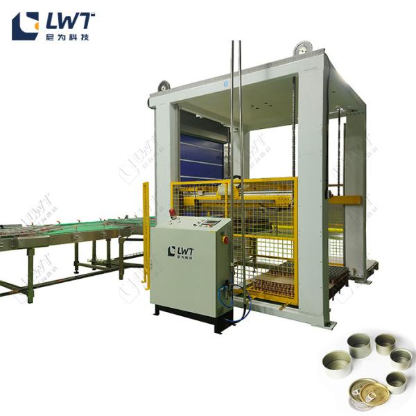 Quality Automatic Filled Can Gantry Palletizer Machine Automatic Canning Depalletizer for sale