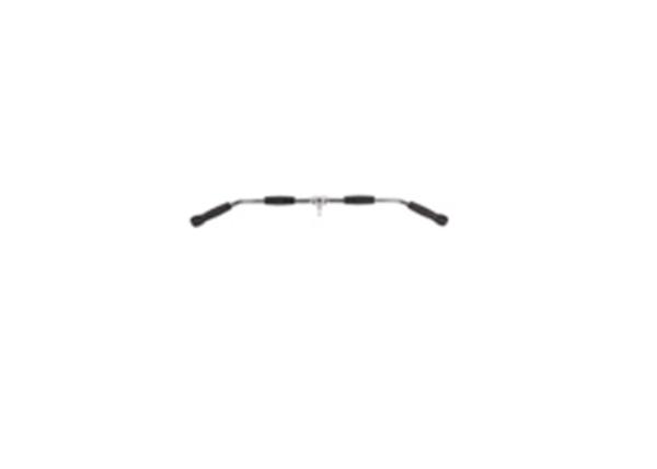 Quality Accessories For Gym Fitness Use , Revolving Curl Bar With Rubber Handgrips for sale