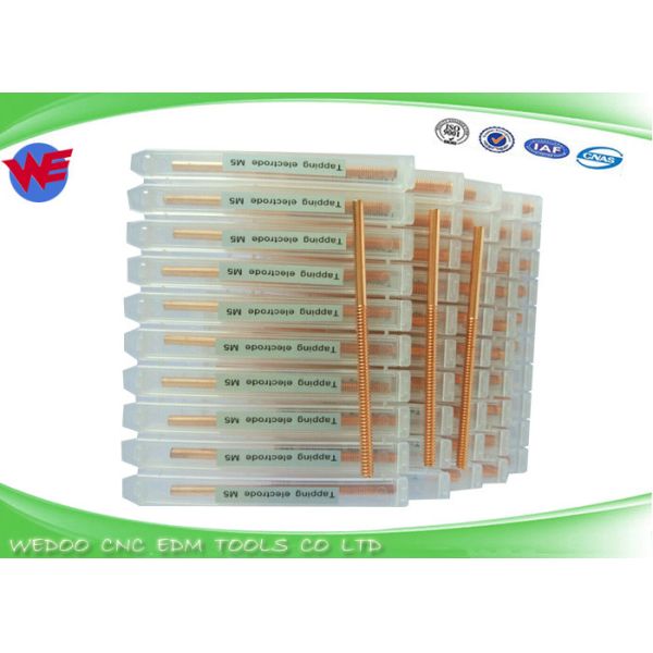 Fine Processing EDM Threading Electrodes M5 Copper Tapper For EDM Spark Machine