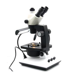 Buy cheap 50X Magnification Trinocular Gemological Microscope For Diamond product