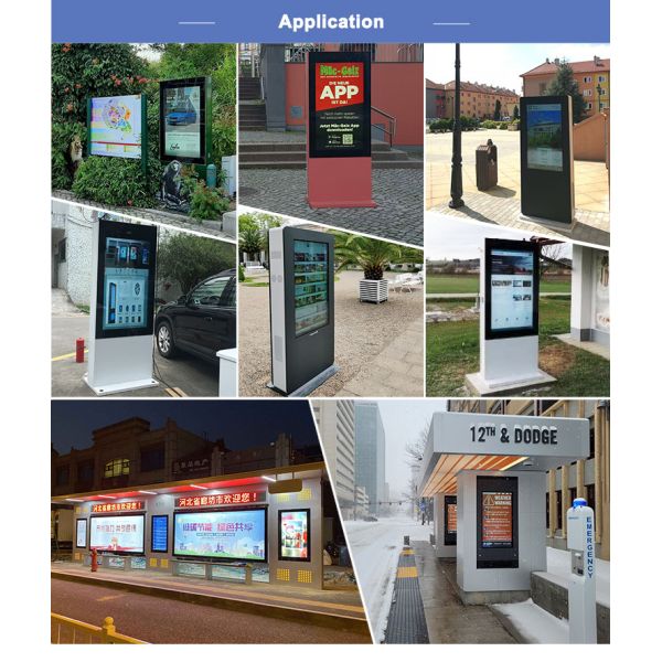 Floor Stand Outdoor LCD Digital Signage