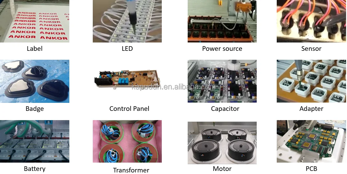 Glue Dispensing Robot Machine Automatic Glue Pot Dispenser Machine for Sale Two Component Epoxy Glue Dispensing Machine
