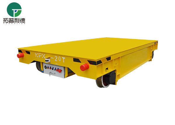 Electrical Heavy Pipe Handling Trolley On Rails