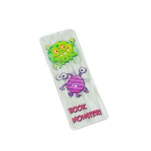 China Cute Eco Friendly 3D Lenticular PVC Cartoon Bookmarker on sale