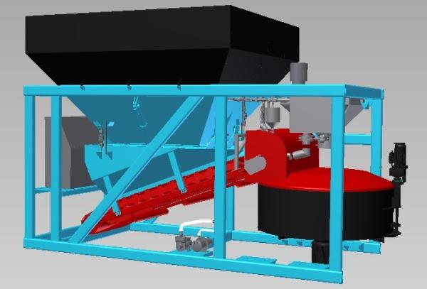 Quality Universal Mini Portable Concrete Batching Plant Fast moving Capacity EC30 m³/h for sale