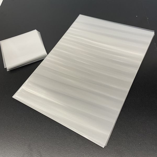 0.6mm 75 LPI lenticular sheet 101.6*101.6mm size 10 pieces/bag lenticular lens sheet