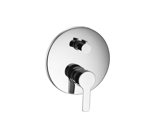 Quality Rust Resistance Single Lever Wall Mixer Surface Mount Shower Faucet for sale