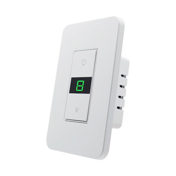 Quality Smart Home Tuya Dimmer Switch , Wifi Controlled Light Switch Memory Function for sale