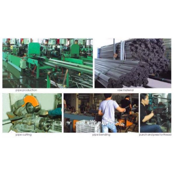 20mm Brass Wall Mounted Swing Bathroom Facuet Spout Accessory Free Lead Round Welding Bended Pipe