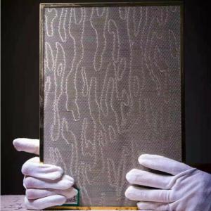 Buy cheap Silver Coated Copper Shielding Mesh Laminated Glass 5.38 Mm product