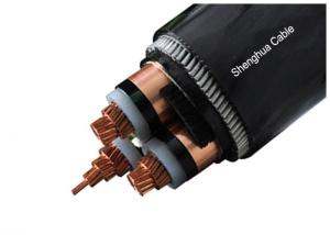China 8.7/15kv Medium Voltage XLPE SWA Power Cables , Single Core Copper Cables on sale
