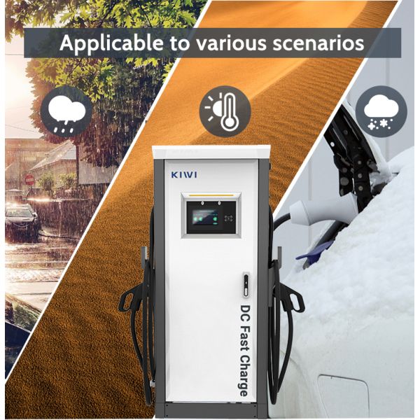 120KW-360KW DC Charging Station with Definition Capacitive Touch LCD and RFID Support