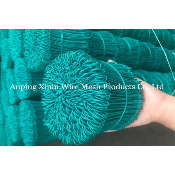 Blue BWG12 Binding Double Loop Tie Wire 380Mpa Copper Coated Twins Wire double loop Ties SAE1008