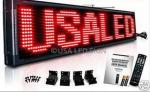 Outdoor Programmable LED Signs Multi Language , Wireless LED Scrolling Message