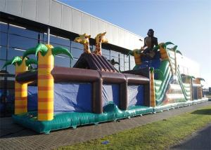 Buy cheap Extreme Fun Inflatable Obstacle Course , 0.55mm PVC Obstacle Course Bouncer product