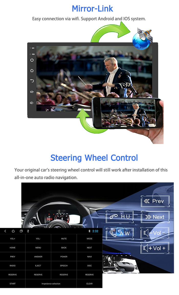 9 inch GPS WIFI Car Multimedia Player for Toyota Corolla 2007-2013 with Android 9.0