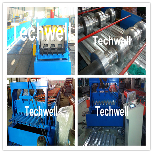 Galvanized Steel Floor Deck Roll Forming Machine for Making Steel Structure Floor Decking Panel