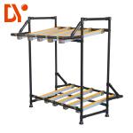 FIFO Lean Pipe Racking System Anti Rust Colorful Pipe ISO9001 Certification